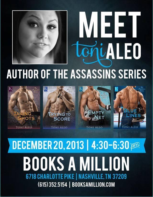 Toni Aleo Blog Takeover (and giveaway) Chapter Break