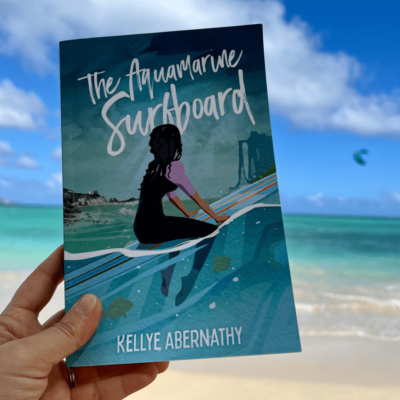 The Aquamarine Surfboard bookstagram 3